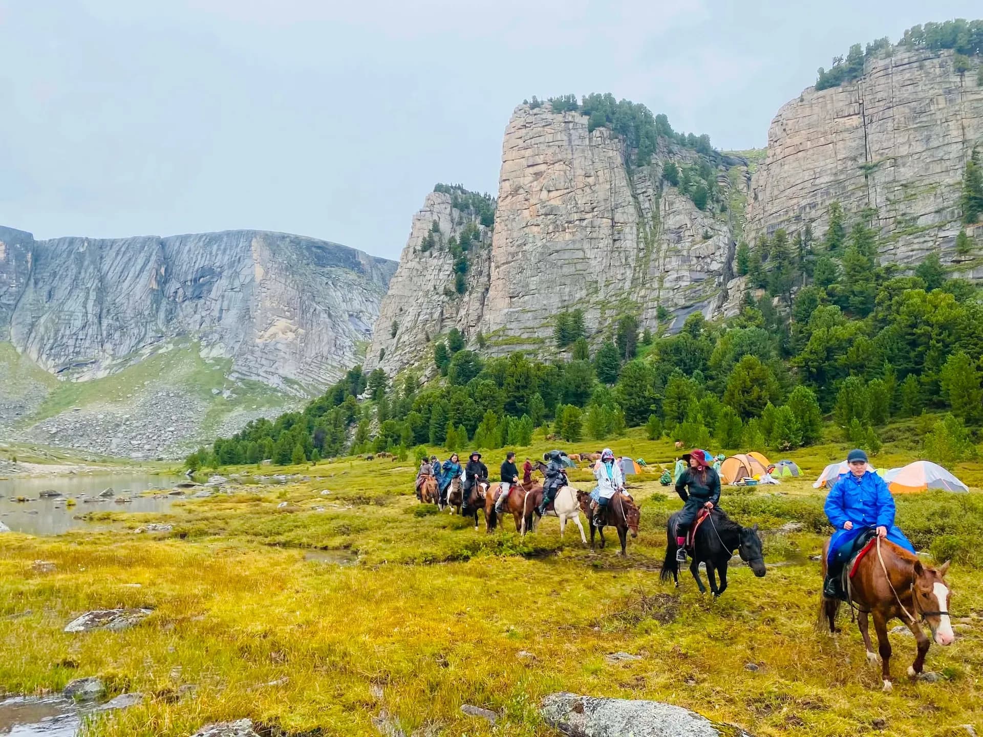 KHERKHLUUR THREE LAKES HORSEBACK EXPEDITION — Ulaanbaatar, Terelj Park, Mongolia